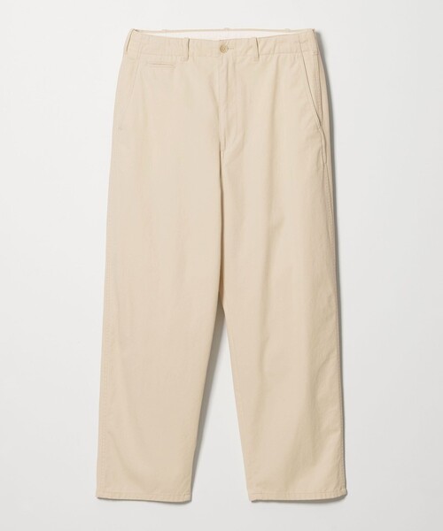 Steven Alan(スティーブンアラン)の「<Steven Alan> ハイツイスト ツイル アーミー ノープリーツ トラウザーズ(チノパンツ・メンズ・オフホワイト/ダークグレー/モカ・SMALL/MEDIUM/LARGE/X-LARGE)」の1枚目の写真