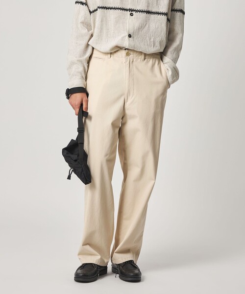 Steven Alan(スティーブンアラン)の「<Steven Alan> ハイツイスト ツイル アーミー ノープリーツ トラウザーズ(チノパンツ・メンズ・オフホワイト/ダークグレー/モカ・SMALL/MEDIUM/LARGE/X-LARGE)」の5枚目の写真