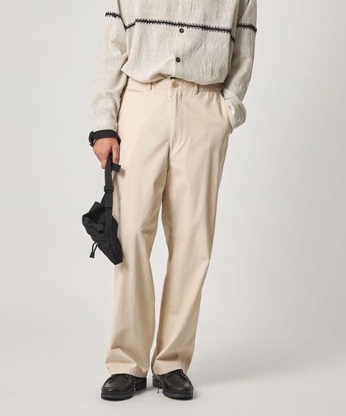 Steven Alan(スティーブンアラン)の「<Steven Alan> ハイツイスト ツイル アーミー ノープリーツ トラウザーズ(チノパンツ・メンズ・オフホワイト/ダークグレー/モカ・SMALL/MEDIUM/LARGE/X-LARGE)」の9枚目の写真
