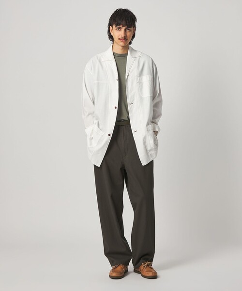 Steven Alan(スティーブンアラン)の「<Steven Alan> ハイツイスト ツイル アーミー ノープリーツ トラウザーズ(チノパンツ・メンズ・オフホワイト/ダークグレー/モカ・SMALL/MEDIUM/LARGE/X-LARGE)」の10枚目の写真