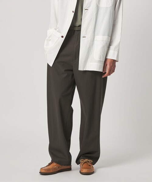 Steven Alan(スティーブンアラン)の「<Steven Alan> ハイツイスト ツイル アーミー ノープリーツ トラウザーズ(チノパンツ・メンズ・オフホワイト/ダークグレー/モカ・SMALL/MEDIUM/LARGE/X-LARGE)」の13枚目の写真