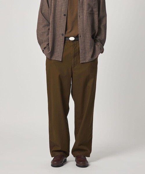 Steven Alan(スティーブンアラン)の「<Steven Alan> ハイツイスト ツイル アーミー ノープリーツ トラウザーズ(チノパンツ・メンズ・オフホワイト/ダークグレー/モカ・SMALL/MEDIUM/LARGE/X-LARGE)」の19枚目の写真