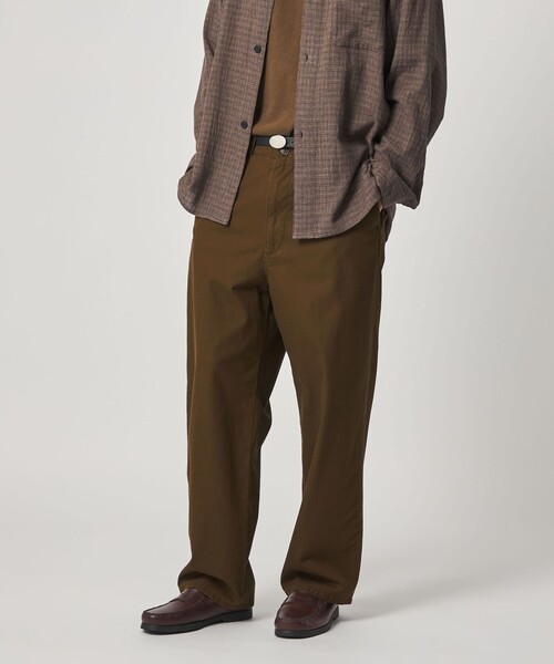 Steven Alan(スティーブンアラン)の「<Steven Alan> ハイツイスト ツイル アーミー ノープリーツ トラウザーズ(チノパンツ・メンズ・オフホワイト/ダークグレー/モカ・SMALL/MEDIUM/LARGE/X-LARGE)」の20枚目の写真