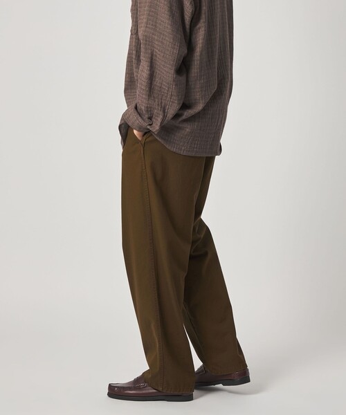 Steven Alan(スティーブンアラン)の「<Steven Alan> ハイツイスト ツイル アーミー ノープリーツ トラウザーズ(チノパンツ・メンズ・オフホワイト/ダークグレー/モカ・SMALL/MEDIUM/LARGE/X-LARGE)」の21枚目の写真