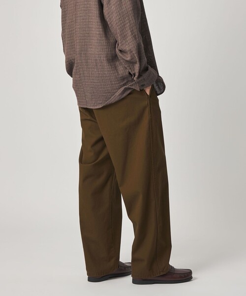 Steven Alan(スティーブンアラン)の「<Steven Alan> ハイツイスト ツイル アーミー ノープリーツ トラウザーズ(チノパンツ・メンズ・オフホワイト/ダークグレー/モカ・SMALL/MEDIUM/LARGE/X-LARGE)」の22枚目の写真