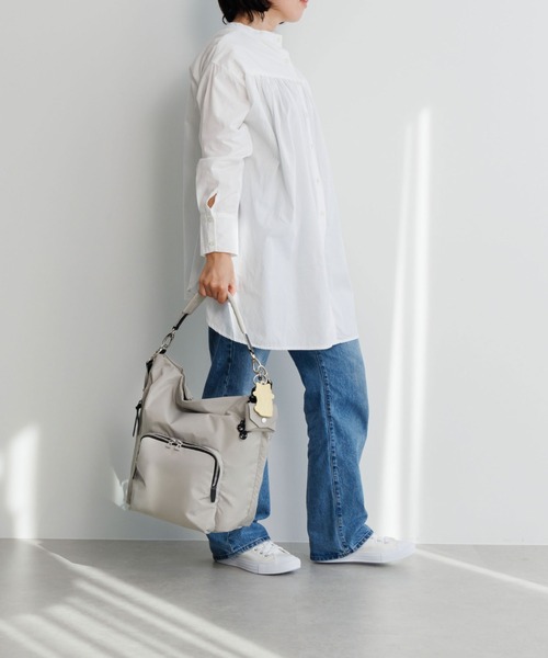 ace.（エース）の「ショルダーバッグ フィカス 21L ace.×HAyU 19104（ショルダーバッグ・レディース・ライトグレー/ブラック/チャコール・FREE）」の17枚目の写真