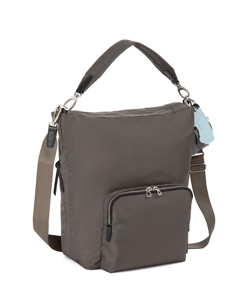 ace.（エース）の「ショルダーバッグ フィカス 21L ace.×HAyU 19104（ショルダーバッグ・レディース・ライトグレー/ブラック/チャコール・FREE）」の12枚目の写真