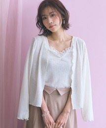 marun | ＜大きいサイズ＞２点セット(カーディガン＋キャミソール) marun(カーディガン/ボレロ)