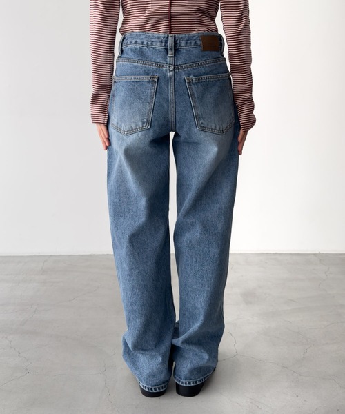 【CANAL JEAN】El mar　レギュラーストレートデニムパンツ El mar レギュラーストレートデニムパンツ 603（デニムパンツ）｜CANAL