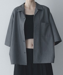 remer | ルーズベーシックシャツ〈ストライプ〉 / loose basic shirt - stripe(シャツ/ブラウス)