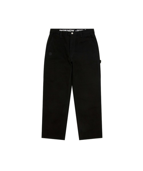 AAPE BY A BATHING APE(エーエイプバイアベイシングエイプ)の「AAPE NOW WOVEN PANTS(その他パンツ・メンズ・ブラック・SMALL/MEDIUM/X-LARGE/LARGE)」の1枚目の写真