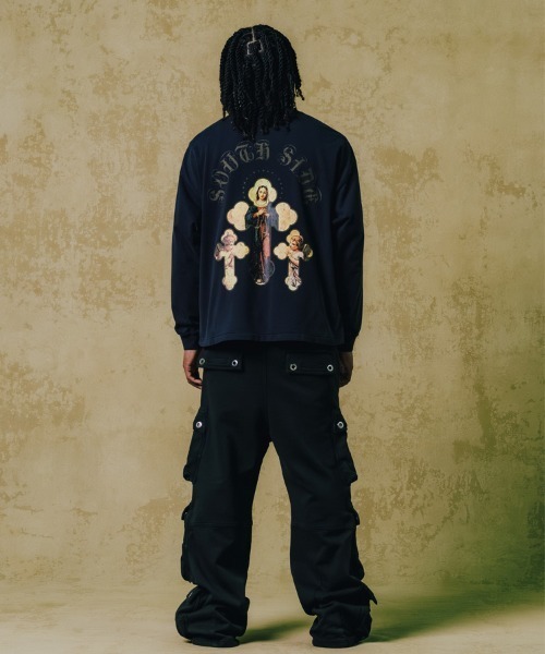 BREATH】CROSS MARIA LS TEE / ブラック [BR26SS-C5007] 【公式通販】