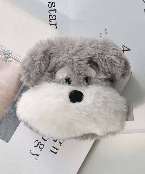 AS KNOW AS plus（アズノゥアズプラス）の「ふわもこ アニマルポケットウォーマー（ポーチ・レディース・D/A・FREE）」の3枚目の写真