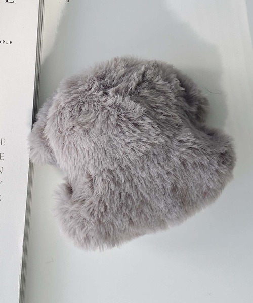 AS KNOW AS plus（アズノゥアズプラス）の「ふわもこ アニマルポケットウォーマー（ポーチ・レディース・D/A・FREE）」の5枚目の写真