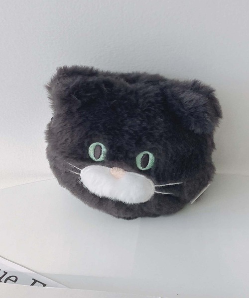 AS KNOW AS plus（アズノゥアズプラス）の「ふわもこ アニマルポケットウォーマー（ポーチ・レディース・D/A・FREE）」の7枚目の写真
