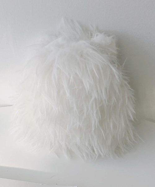 AS KNOW AS plus（アズノゥアズプラス）の「ふわもこ アニマルポケットウォーマー（ポーチ・レディース・D/A・FREE）」の13枚目の写真