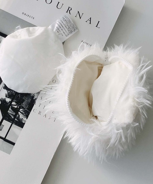 AS KNOW AS plus（アズノゥアズプラス）の「ふわもこ アニマルポケットウォーマー（ポーチ・レディース・D/A・FREE）」の15枚目の写真