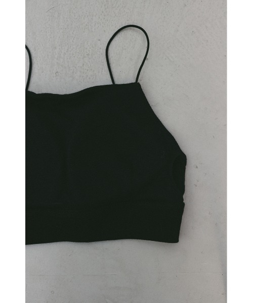 STYLEMIXER（スタイルミキサー）の「カップ付きブラトップ（キャミソール・レディース・ブラック/ホワイト/ベージュ・SMALL/MEDIUM）」の19枚目の写真