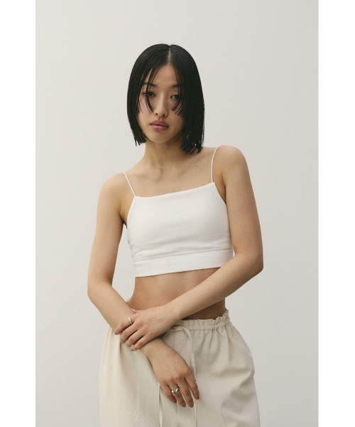 STYLEMIXER（スタイルミキサー）の「カップ付きブラトップ（キャミソール・レディース・ブラック/ホワイト/ベージュ・SMALL/MEDIUM）」の7枚目の写真