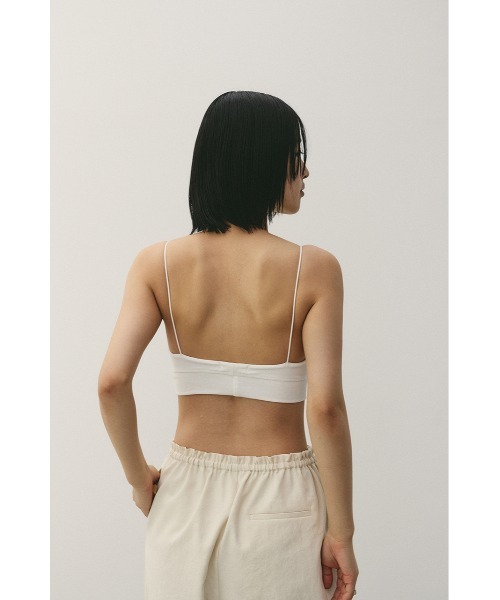 STYLEMIXER（スタイルミキサー）の「カップ付きブラトップ（キャミソール・レディース・ブラック/ホワイト/ベージュ・SMALL/MEDIUM）」の8枚目の写真