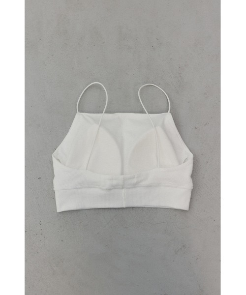 STYLEMIXER（スタイルミキサー）の「カップ付きブラトップ（キャミソール・レディース・ブラック/ホワイト/ベージュ・SMALL/MEDIUM）」の10枚目の写真