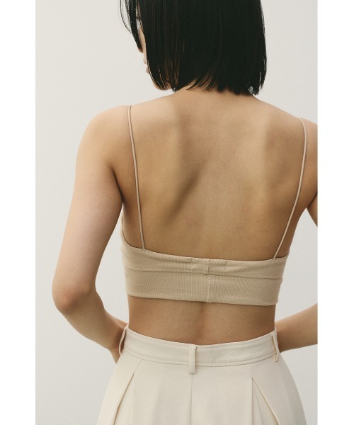 STYLEMIXER（スタイルミキサー）の「カップ付きブラトップ（キャミソール・レディース・ブラック/ホワイト/ベージュ・SMALL/MEDIUM）」の22枚目の写真