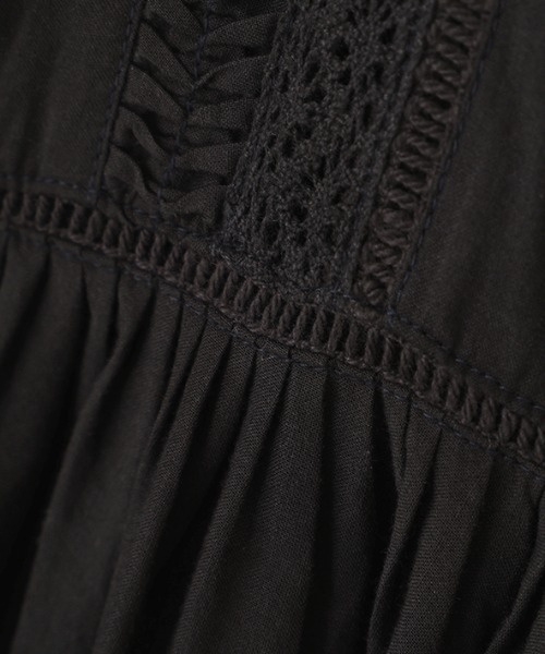 ETRE TOKYO（エトレトウキョウ）の「【先行予約限定 10％OFF】レースコットンキャミワンピース（ワンピース・レディース・ブラック/ホワイト/ブルー・S/M）」の20枚目の写真