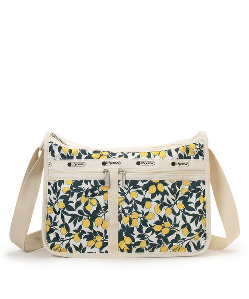 LeSportsac(レスポートサック)の「DELUXE EVERYDAY BAG レモンオーチャード(ショルダーバッグ・レディース・イエロー・FREE)」の4枚目の写真