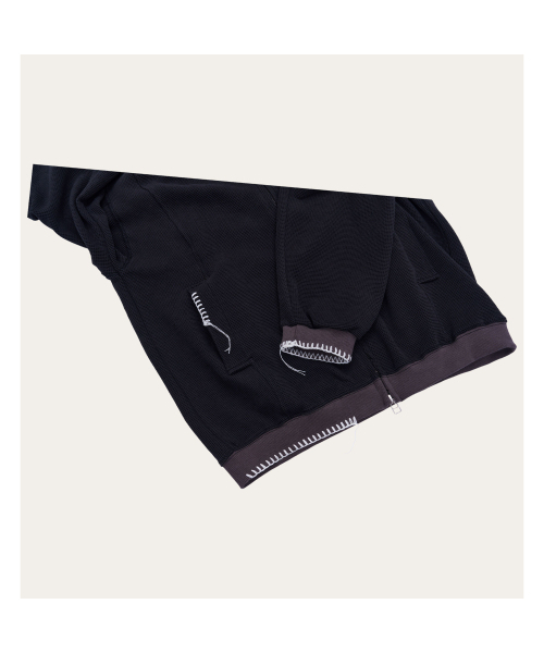 NOSCOULEURS(ノクルールズ)の「UL THERMAL ZIP HOODIE BLACK(パーカー・メンズ・その他・1/2)」の5枚目の写真