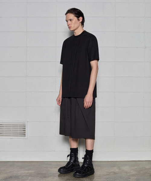 DGNAK(ディグナク)の「トライアングルストラクチャーティーシャツ(ブラック)(Tシャツ/カットソー・メンズ・ブラック・MEDIUM/LARGE)」の5枚目の写真