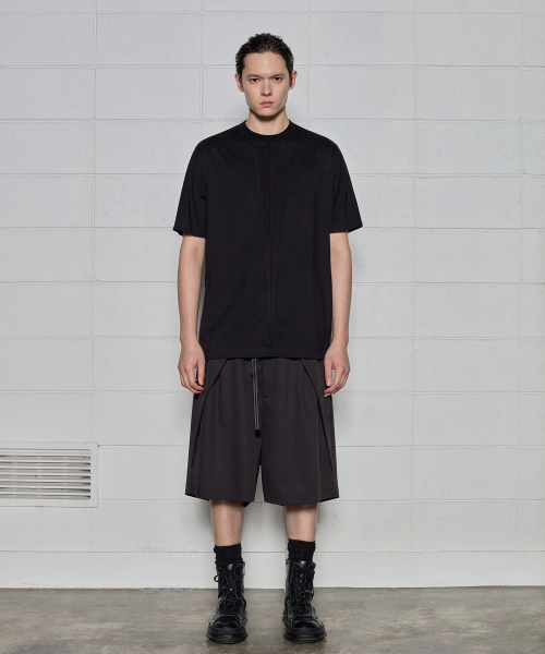 DGNAK(ディグナク)の「トライアングルストラクチャーティーシャツ(ブラック)(Tシャツ/カットソー・メンズ・ブラック・MEDIUM/LARGE)」の6枚目の写真