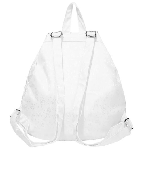 FANCY CLUB(ファンシークラブ)の「◇FANCYCLUB◇ブランド直輸入正規品/サテン アイレット バックパック SATIN EYELET BACKPACK(バックパック/リュック・レディース・ホワイト/ブラック・FREE)」の15枚目の写真