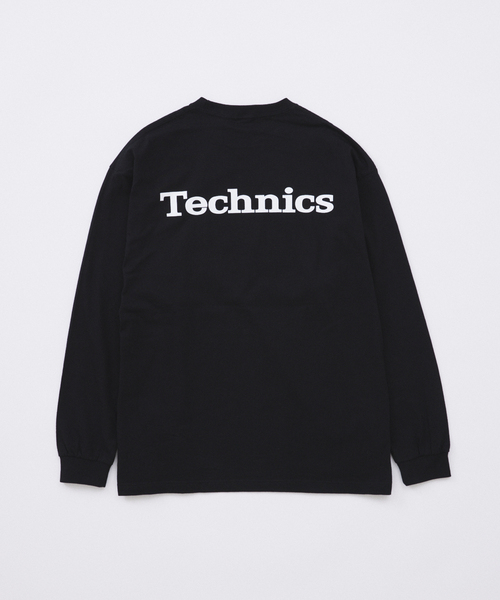 JOURNAL STANDARD（ジャーナルスタンダード）の「Technics x JOURNAL STANDARD Last Night ロングスリーブ プリントTシャツ（Tシャツ/カットソー・メンズ・ホワイト/ブラック・LARGE/MEDIUM）」の3枚目の写真