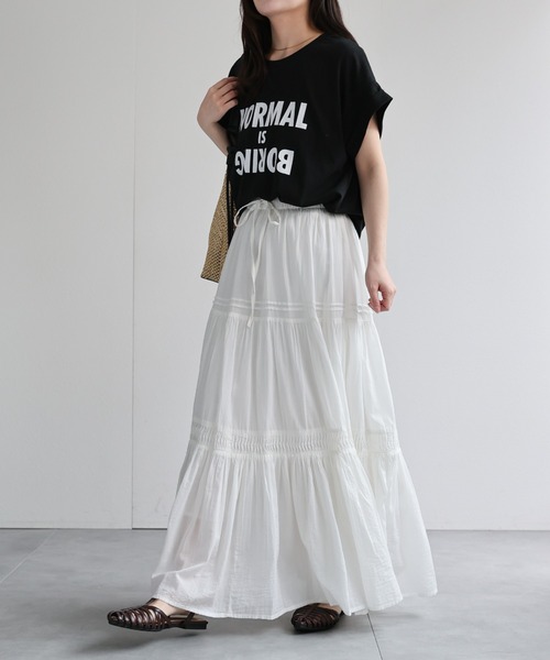 model：156cm 着用サイズ：FREE