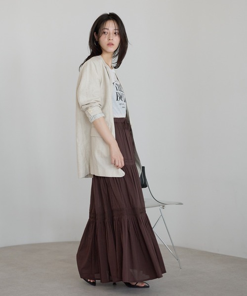 model：161cm 着用サイズ：FREE
