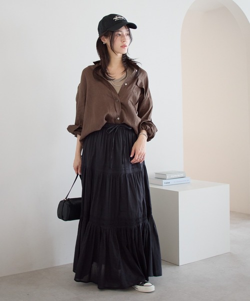 model：161cm 着用サイズ：FREE