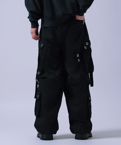 improves(インプローブス)の「アイレット付き 2WAY コンバーチブル カーゴパンツ(その他パンツ・メンズ・ブラック/ホワイト・LARGE/MEDIUM)」の16枚目の写真