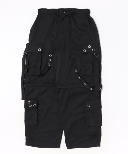 improves(インプローブス)の「アイレット付き 2WAY コンバーチブル カーゴパンツ(その他パンツ・メンズ・ブラック/ホワイト・LARGE/MEDIUM)」の18枚目の写真