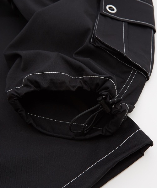 improves（インプローブス）の「アイレット付き 2WAY コンバーチブル カーゴパンツ（その他パンツ・メンズ・ブラック/ホワイト・LARGE）」の10枚目の写真