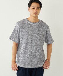 SHIPS Colors:ローゲージ カノコ Tシャツ◇
