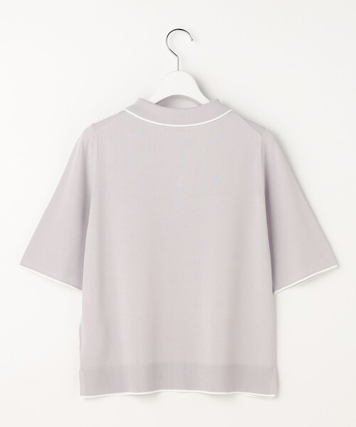 ANY SIS(エニィスィス)の「【アイスタッチ】ポロ ニット(ニット/セーター・レディース・グレー系/アイボリー系/スカイブルー系/ライトグレー系・X-LARGE)」の20枚目の写真