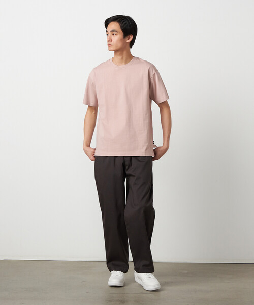 COMME CA ISM(コムサイズム)の「【接触冷感】USAコットンTシャツ(Tシャツ/カットソー・メンズ・ライトグレー/ホワイト/ネイビー/ピンク/グリーン/ワイン・LARGE/MEDIUM/X-LARGE)」の19枚目の写真
