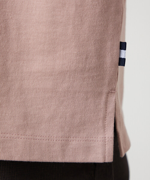 COMME CA ISM（コムサイズム）の「【接触冷感】USAコットンTシャツ（Tシャツ/カットソー・メンズ・ライトグレー/ホワイト/ネイビー/ピンク・LARGE/MEDIUM）」の17枚目の写真