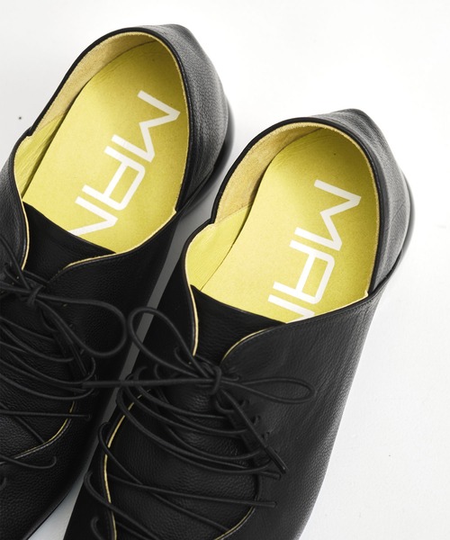 MANA(マナ)の「【MANA/マナ】lace-up square toe pumps/レースアップスクエアトゥパンプス(パンプス・レディース・ブラック/シルバー・40/39/38/37)」の9枚目の写真