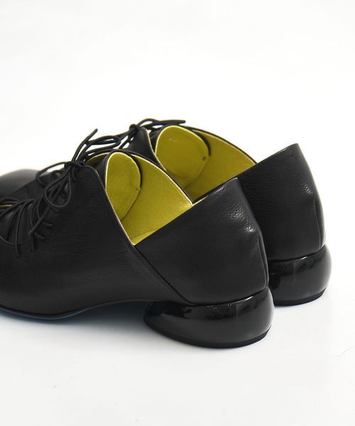 MANA/マナ】lace-up square toe pumps/レースアップスクエアトゥ