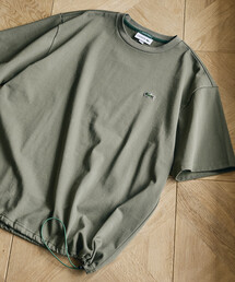 LACOSTE(���R�X�e)��LACOSTE/���R�X�e �y�ʒ��z�X�s���h���t�� ����T�V���c �z���� �ڐG�⊴ �����b�N�X�V���G�b�g(T�V���c/�J�b�g�\�[)