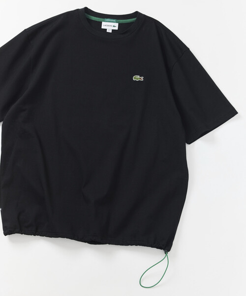 LACOSTE/ラコステ 【別注】スピンドル付き 半袖Tシャツ 吸水性 接触冷