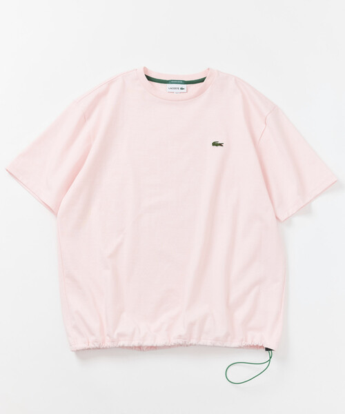 LACOSTE(ラコステ)の「LACOSTE/ラコステ 【別注】スピンドル付き 半袖Tシャツ 吸水性 接触冷感 リラックスシルエット(Tシャツ/カットソー・メンズ・ブラック/ネイビー/ピンク/イエロー/オリーブ/オフホワイト・SMALL/MEDIUM/LARGE)」の22枚目の写真