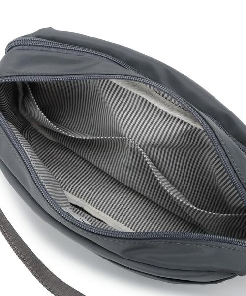 ITS'DEMO（イッツデモ）の「【8ポケット】裏地ストライプショルダー（ショルダーバッグ・レディース・ベビーピンク/ナチュラル/チャコールグレー/ブラック・00）」の22枚目の写真