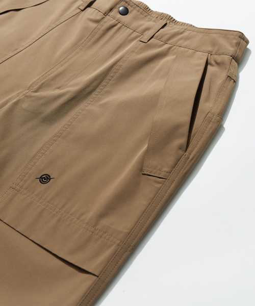 KALAPATTHAR(カラパタール)の「Poly Cotton RIB Track Zip Pants - BEIGE(その他パンツ・メンズ・その他・MEDIUM/LARGE/X-LARGE)」の4枚目の写真